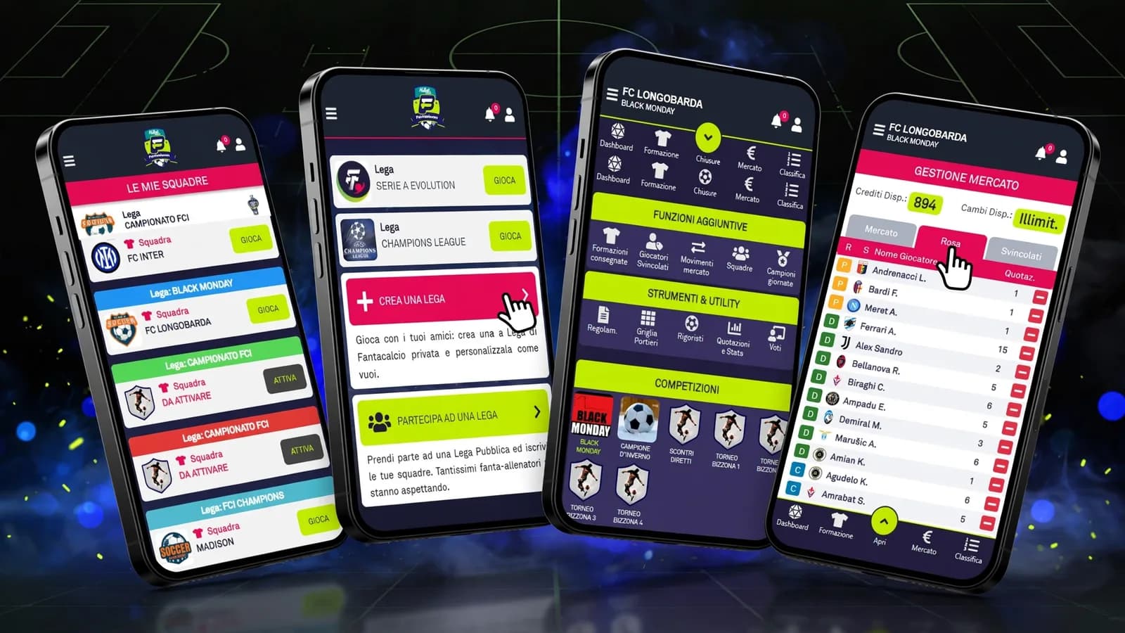 FantaEleven — Fantasy Sports / Gaming project by SolidAtoms